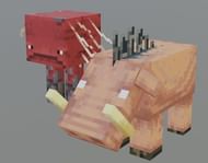 A strider and hoglin rendered in CG (Image via CGTrader)